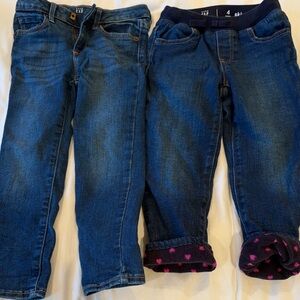 Bundle of GAP Kids Dark Blue Denim Jeans